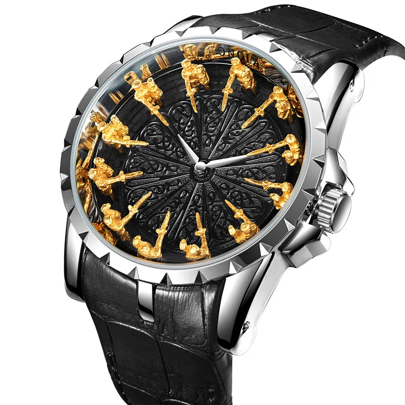 

Men Luxury Watches Custom Brand Watch Luxury Wristwatches Stainless Steel Watch