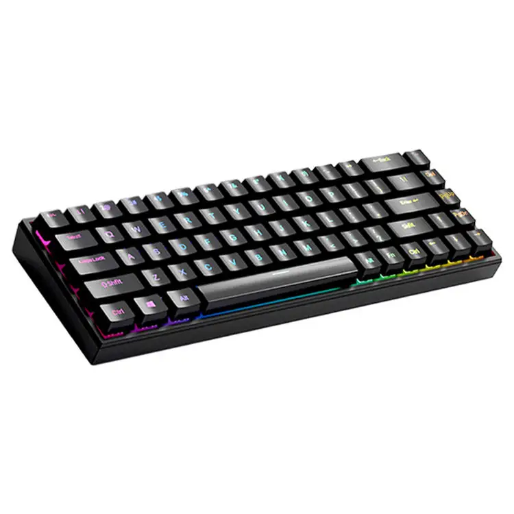 

Fuhlen G68 Best-selling high quality rechargeable wireless + wired 68 key game mechanical keyboard RGB light E-sports dedicated