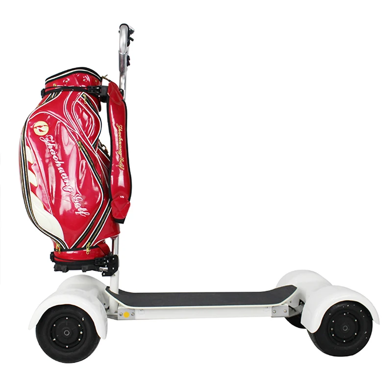 

Electric golf scooter Adult 10.5inch Wide Wheel 4wheel Electric Scooter 1000W With Golf Bag Holder