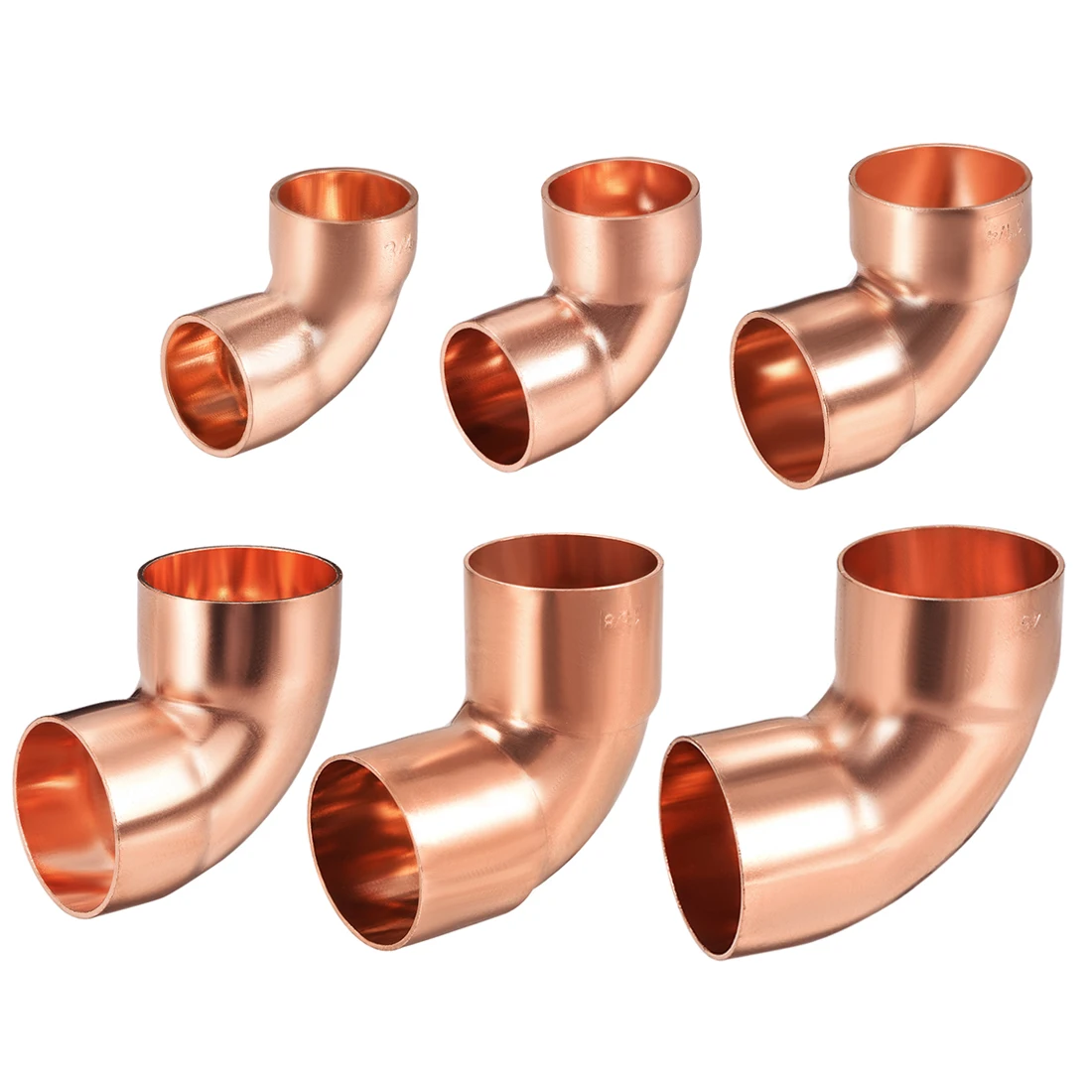 Copper Pipe Fittings ( Elbow, Tee, Connector , Reducer) at Rs 40/piece, Copper Products in New Delhi