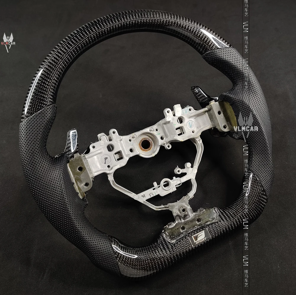 Private Custom Carbon Fiber Car Steering Wheel For Lexus Is250 Is350
