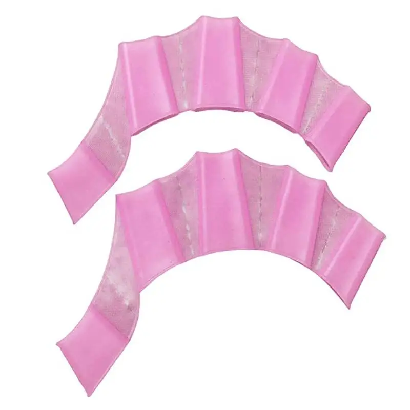 

Flexible Diving Hand Paddle Finger Webbed Silicone Swimming Hand For Swimming Training, Customize