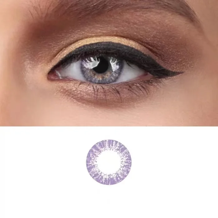 

I YOUNG 023-1T Classic amethyst color contact lens wholesale, Mix