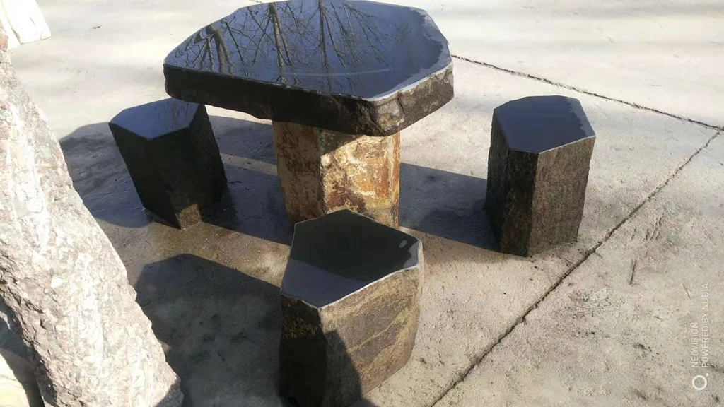 花园景观玄武岩长凳便宜