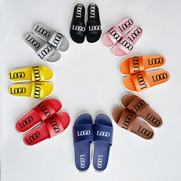 Two Tones Sole PVC Latest Ladies Sandals Design Flat Sandal Women House Custom Blank PVC Ladies Slipper Slides for Women Sandals