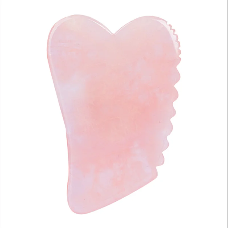 

Most Famous Rose Quartz Jade GuaSha For Neck And Face Massage Best Rose Quartz Jade GuaSha tools, Pink