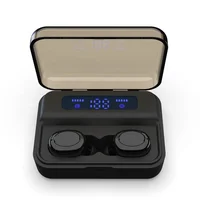 

S590 LED digital display wireless earbuds Noise Cancelling wireless earphones Bluetooth 5.0 tws earbuds with Bult-in Mic