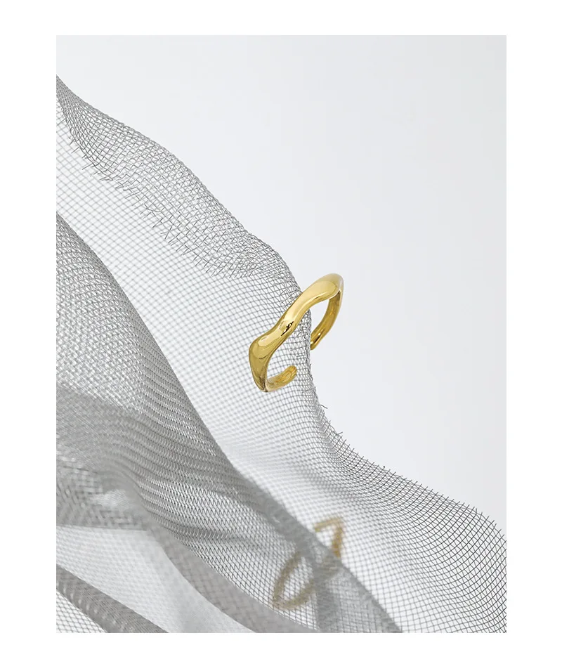 

VIANRLA adjustable ring unisex sterling silver adjustable rings 925 open ring