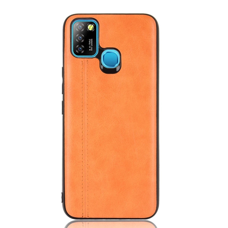 

PU Leather Matte Soft TPU Plastic PC Phone Back Cover Case For Infinix Hot 10 Lite X657 X652 S5 Pro Hot9 Play
