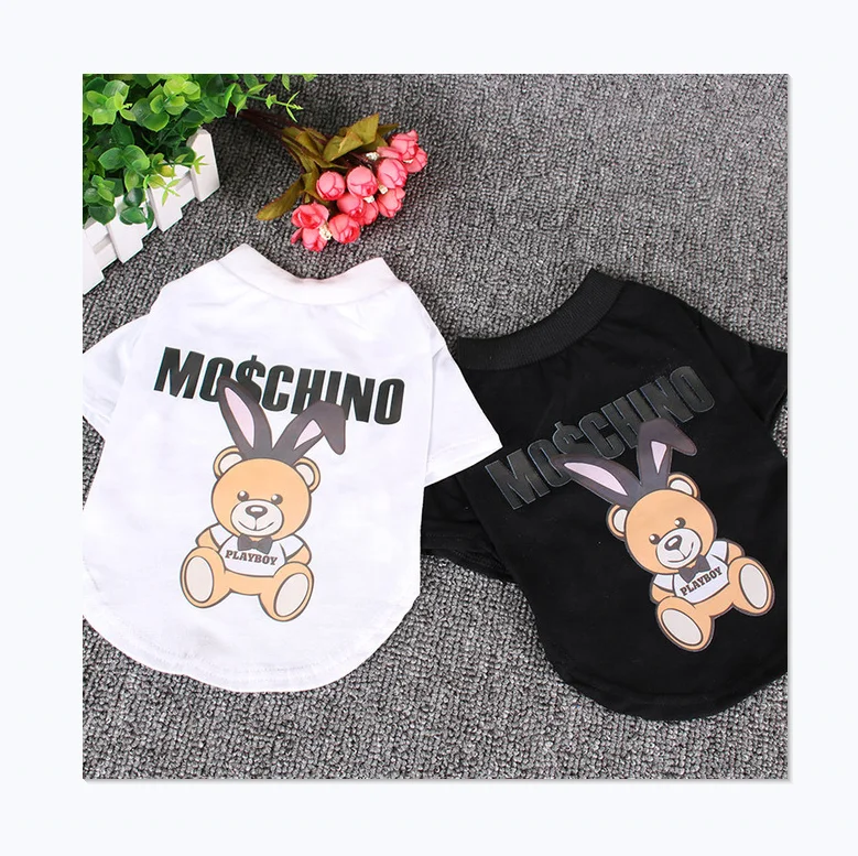 

2021 Popular dog logo tshirt 100% cotton dog tshirt, As photo show