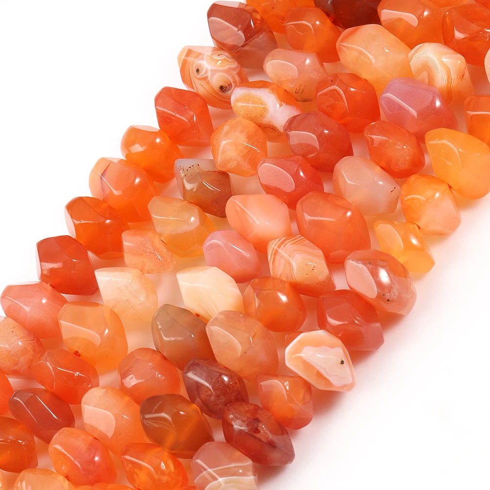 

Wholesale 6*11mm Natural Irregular Red Persian Agates Stone Loose Beads for Jewelry Making DIY