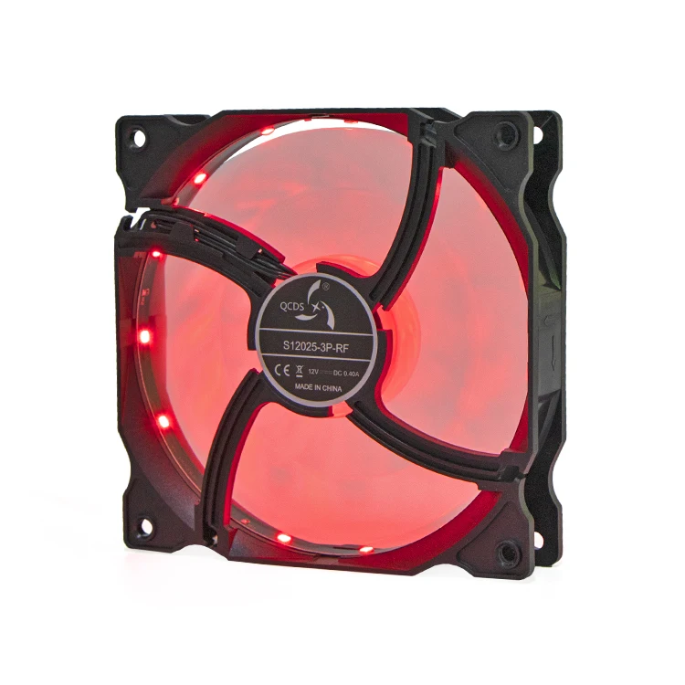 

Factory Wholesale rgb fans pc 120x120x25mm PC Case Cooling pc fan rgb Big 4PIN 120mm LED Lamp fan rgb 120mm