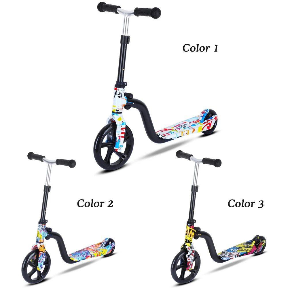 

Foldable Scooter for 3-8 Year Kids Lightweight 2 Wheel Scooter Light Flash Scooter