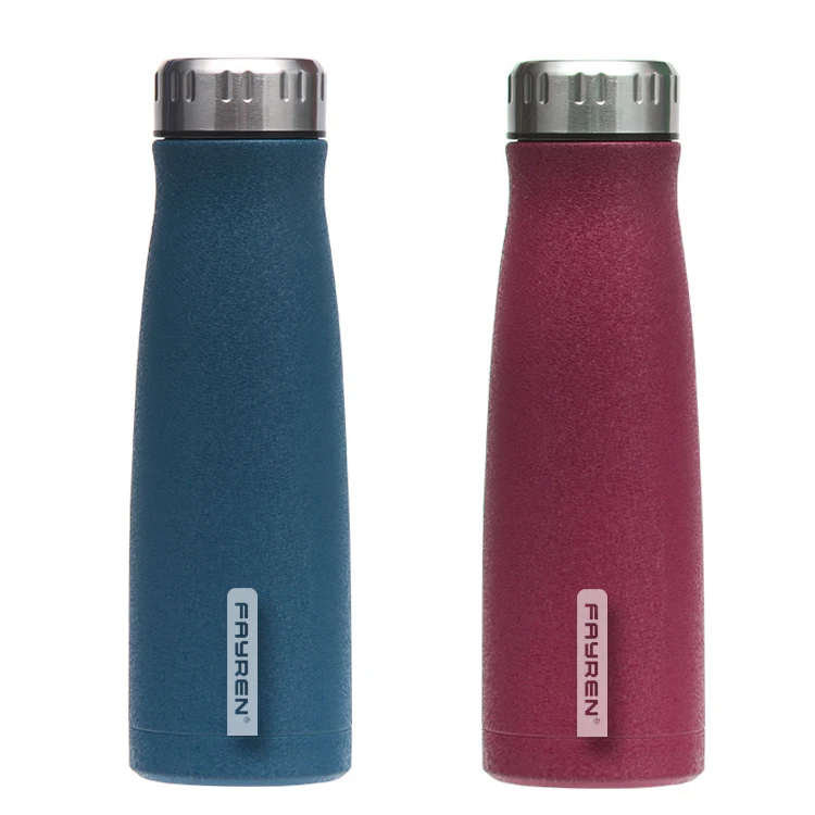 

2021 FAYREN Cool and Modern Leak Proof Insulated Water Bottle with customized logo, Customized color