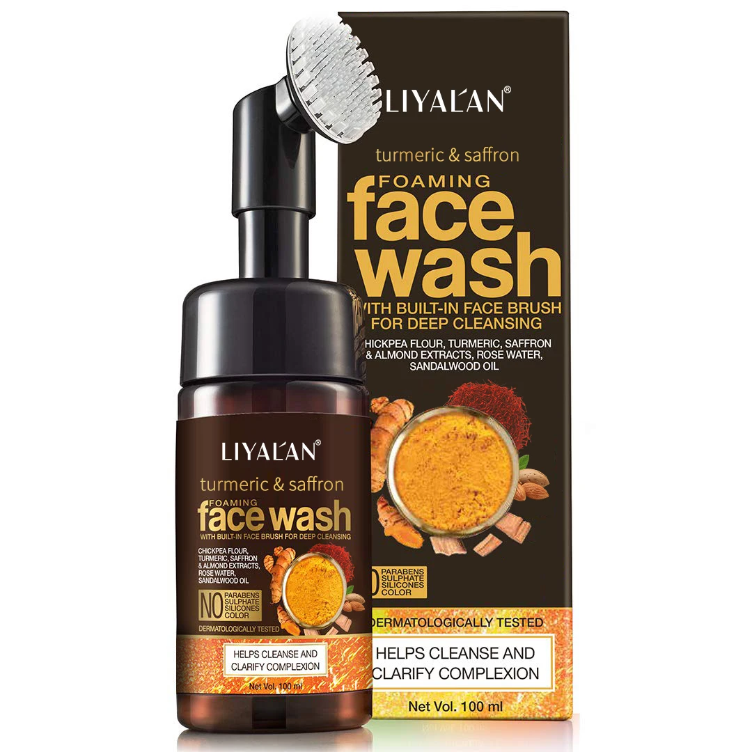 

Private Label OEM Acne Treatment Facewash Tumeric Foaming Face Wash Deep Cleansing Turmeric Facial Cleanser
