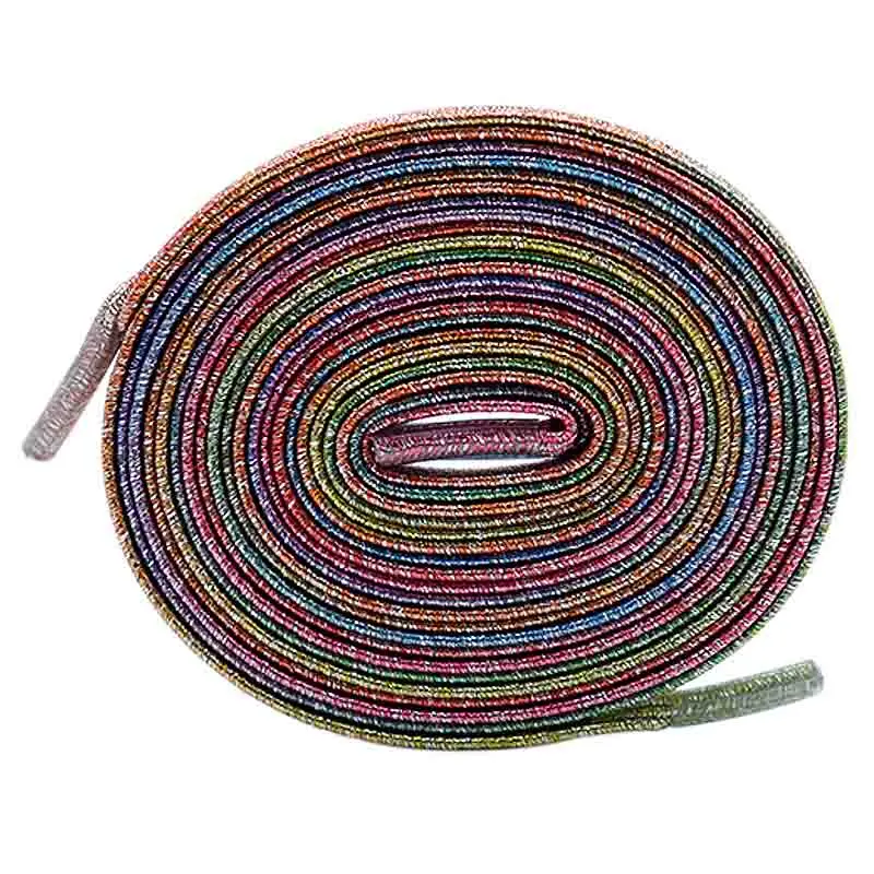 

Coolstring Brand New 120cm Length Replacement shoestring Colorful Twill Design Draw Cord For jordans 11 Sneaker Shoes, White