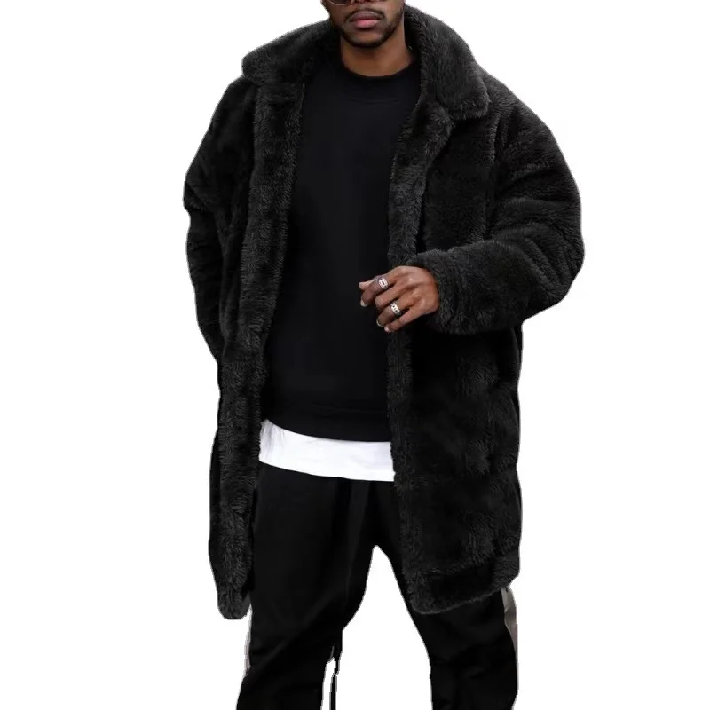 

New Arrivals Casual Outerwear Warm Men's Fleece Jacket For Winter