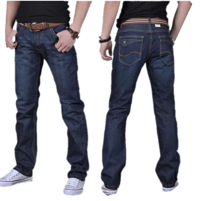 

Cheap Price Man Loose Casual Regular Trousers Straight Men Denim Jeans
