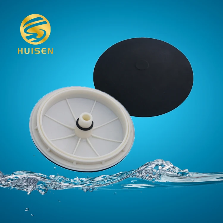 

HUISEN 8/9/12 Inch Crown Type Disc Air Diffuser Fine Bubble Aerator for Water Treatment