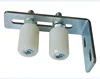 Galvanized Upper Nylon Roller Guide bracket with steel plate for sliding gates
