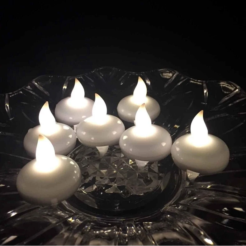 Floating Tealight Candles Water Activated Sensor Led Tealight Buy