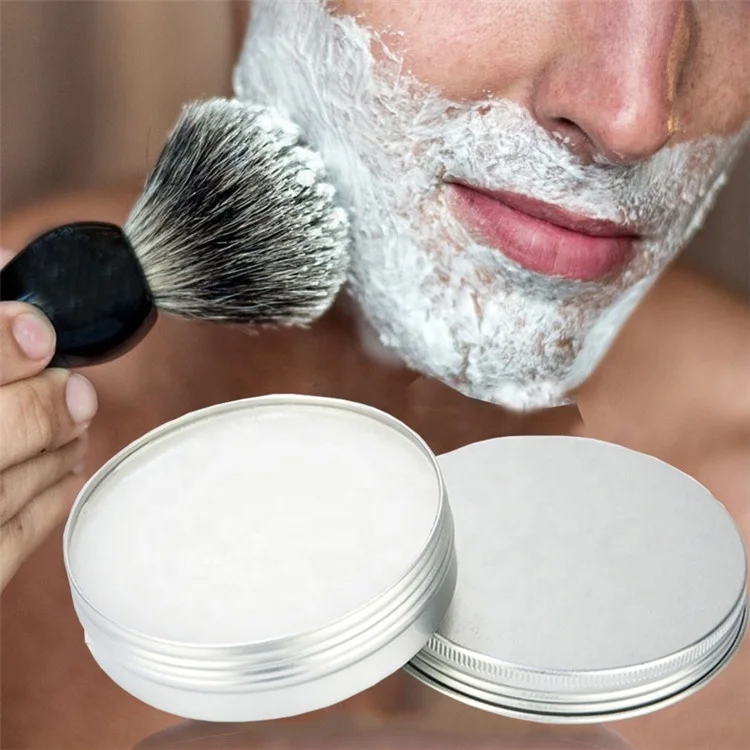 

2020 Natural Moisturizing Shaving Soap Organic Herbal Peppermint Shaving Soap