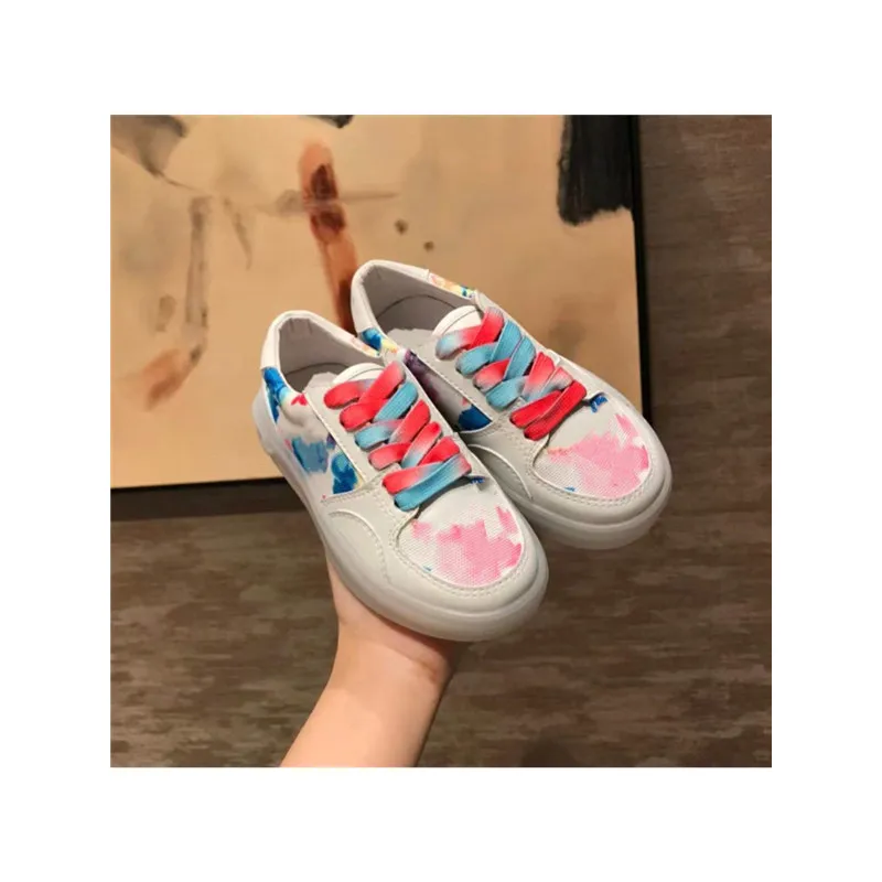 

High-end children's shoes white shoes 2021 spring and autumn new children's autumn and winter shoes for boys and girls