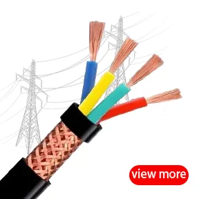 Copper mesh braided shielded/control power cable