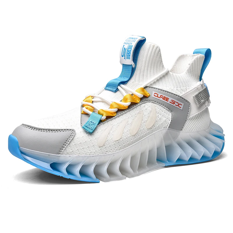 

Guochao high quality blade sole TPU wear-resistant anti-skid light running shoes fashion shoes man