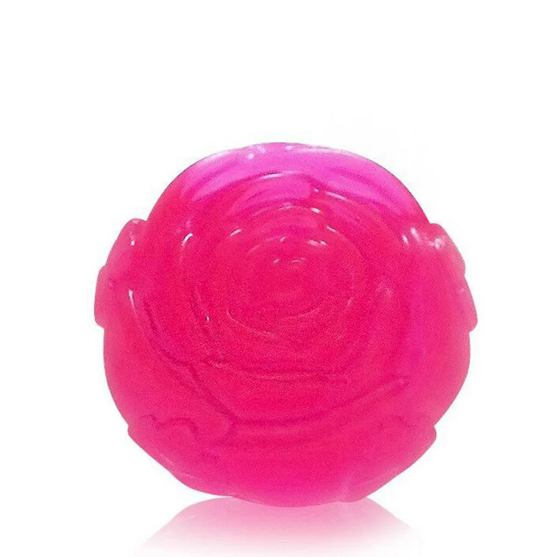 

wholesale handmad rose shaped forminmg face soap cleansing