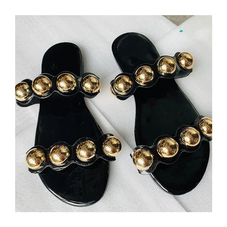 

2021 Summer New House Womens Lady Beach Flat Bottom Comfortable Slipper