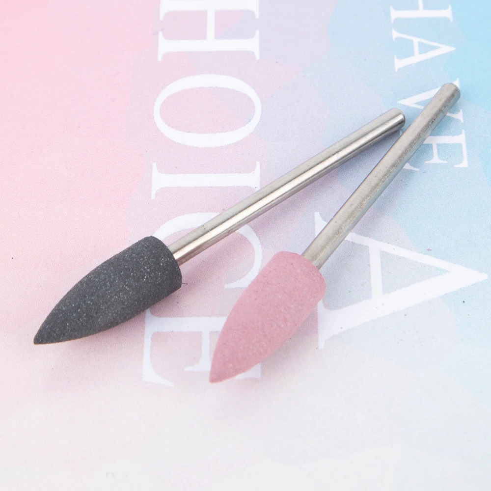 

Easy polish foot cleaning tools silicone nail bit for manicure pedicure