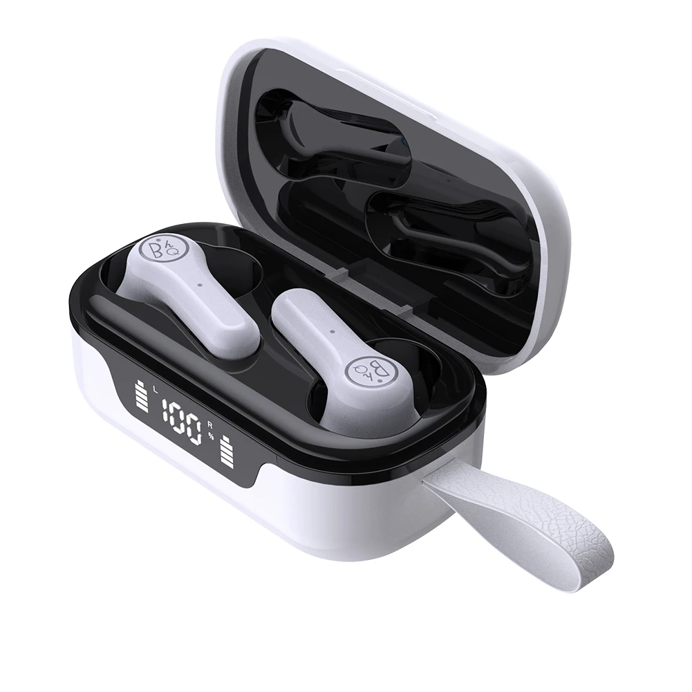 

Immersive Deep Bass Sound Quality Auto Fast Pairing TWS Earphone Bluetooth with LED Display