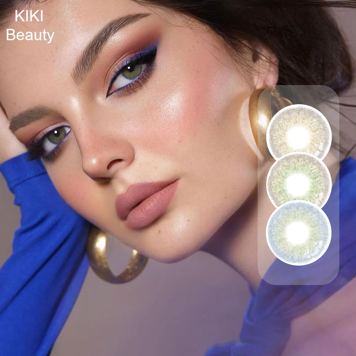 

KiKi Beauty Comfortable Color Contacts Circle Color Eye Contact Lenses Wholesale Yearly Natural Colored Contact Lenses