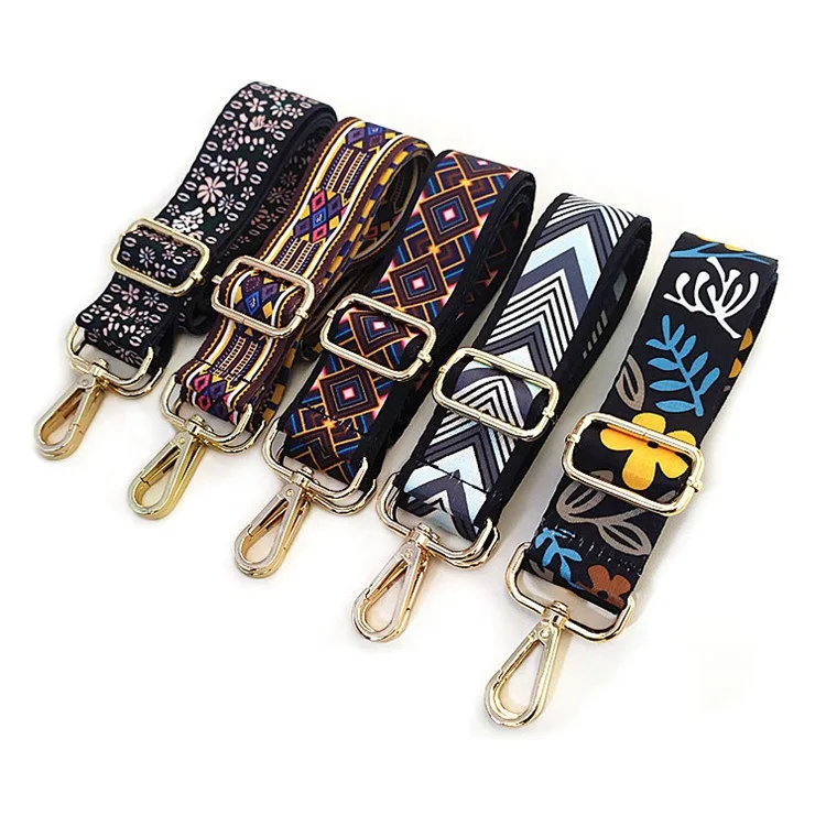 

Meetee B-J097 Adjustable Bag Shoulder Strap Belt Widening Long Ribbon Bag Strap, Color
