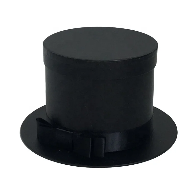 Wholesale hat shape fashion paper flower packaging gift box round flower gift box for birthday festival wedding-4.jpg