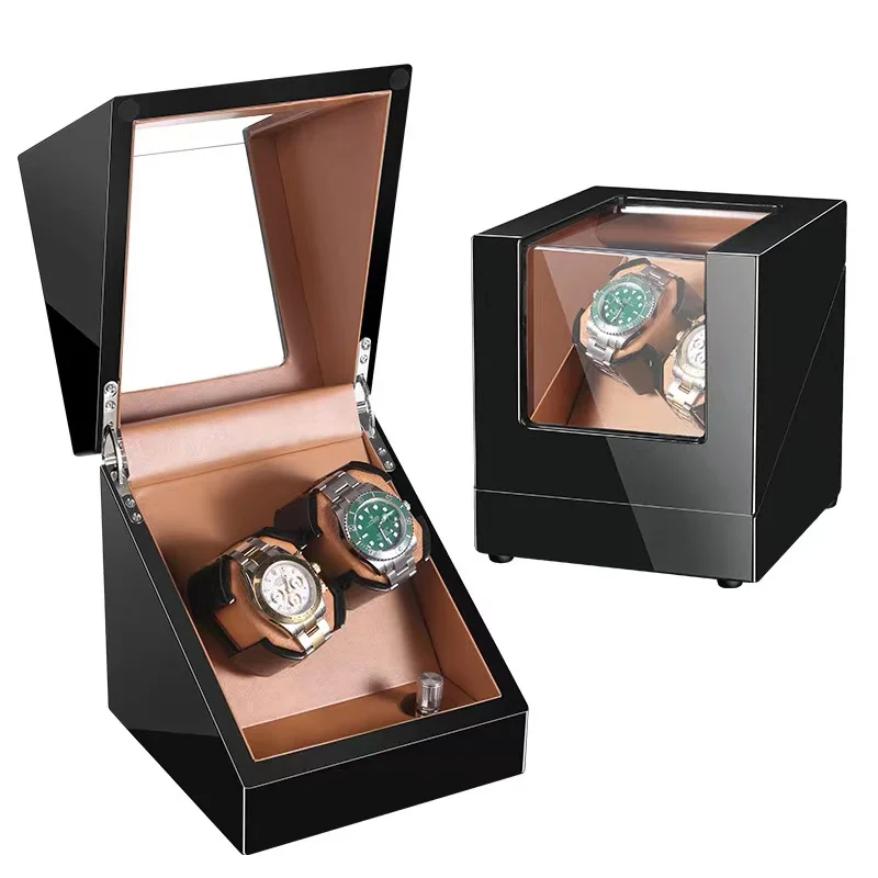 

New top watch Luxury Case Custom Auto Rotating Winder Watch Box