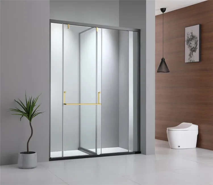 Toilet Shower Cabin Cheap Bath Sliding Enclosures Shower Rooms Tempered Glass