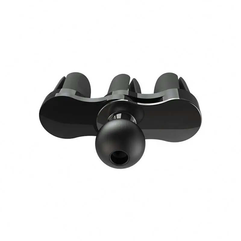 

Alloy phone holder REK8m air vent cell phone holder, Black