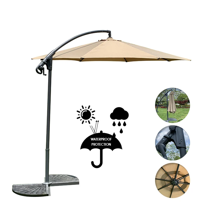 Off Set And Cantilever Umbrella Aluminium Outdoor Cantilever Umbrella Offset Hanging Patio Umbrella Buy Cantilever Umbrella Solar Beach Umbrella Offset Umbrella Product On Alibaba Com