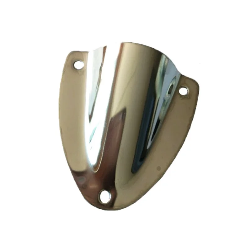 

Stainless steel flap horn cover to replace exhaust vent hole Marine hardware accessories