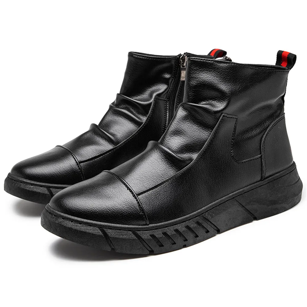 

2021 New design factory DIRECT men winter casual shoes high-tops British fashion men boots