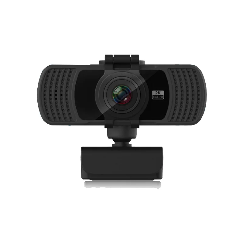 

Webcam with Microphone, 2K Full HD Webcam with Privacy Protection Webcams Camera Suitable for Video Conference Calls and Online