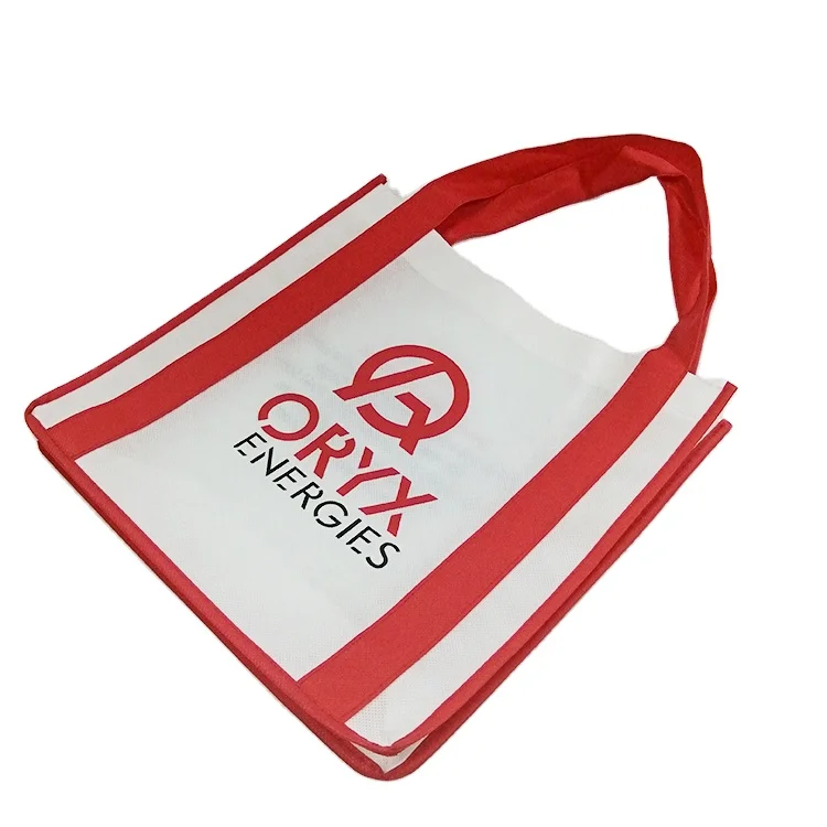 

New Promotion printed non-woven reusable grocery tote bags Custom foldable shopping bag, Customized color