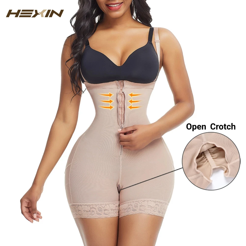 

Breathable Adjustable Hooks Hip Enhance Body Shaper Bodysuit Butt Lifter Pants Abdomen Control High Waist Shapewear, As show