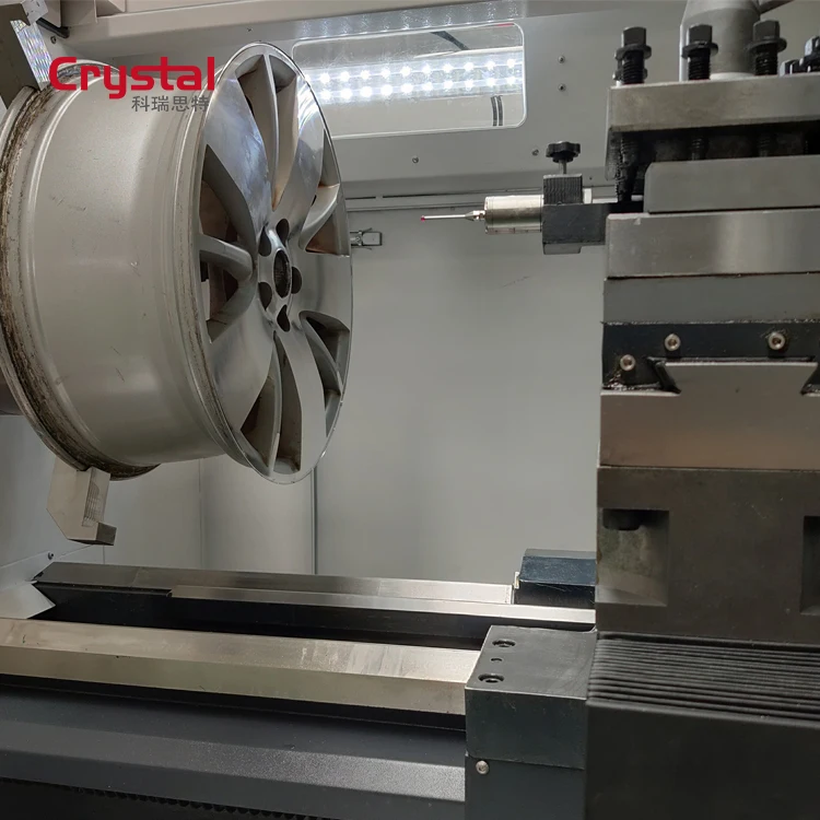 
New Condition Alloy wheel repair rim CNC automatic Lathe AWR28H 