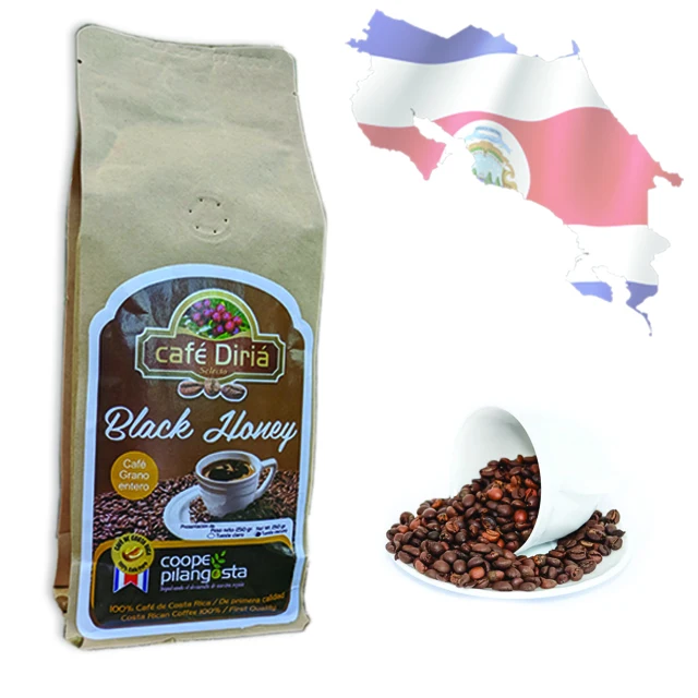 
Special Cafe Diria Black Honey Roasted Whole Coffee Beans   100% Pure Arabica Coffee Beans   Directly from Costa Rica  (1700000942202)