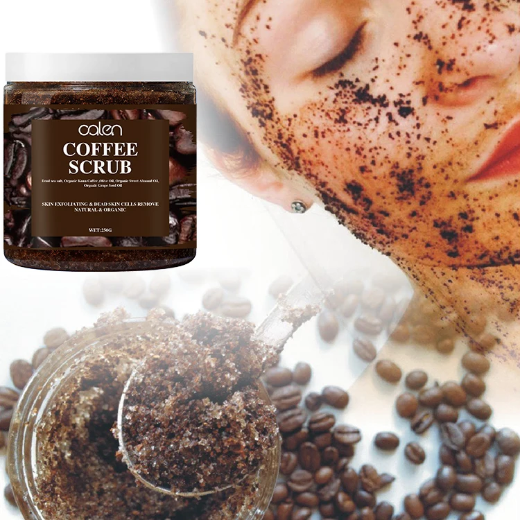 
Private label Natural Organic Coffee Scrub Exfoliating Anti Cellulite Body Scrub 
