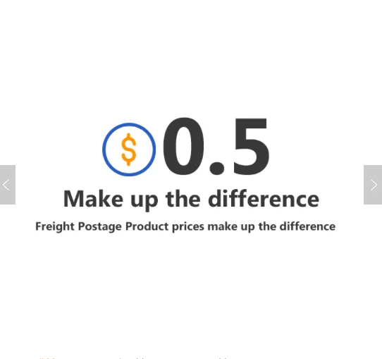 

62592571709 Freight Postage Product prices make up the difference