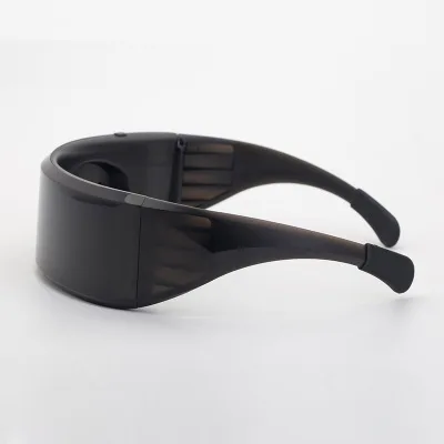

Bluetooth Neon Party Luminous LED Glasses APP Control EDM DJ Rave Costume Party SunGlasses Halloween Decoration, Custom colors